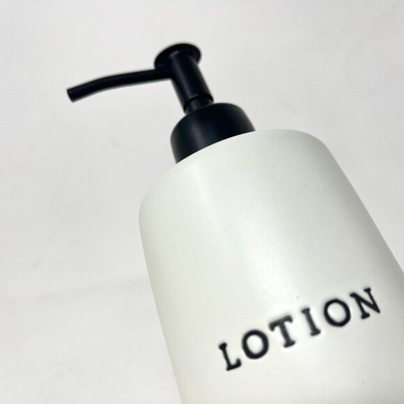 Hearth & Hand with Magnolia Ceramic LOTION Pump Bottle Stoneware - Picture 4 of 6
